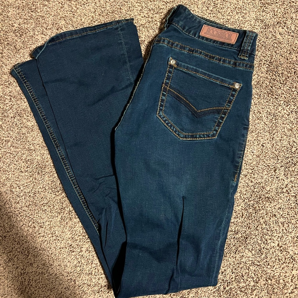 Rock and Roll cowgirl mid rise bootcut jeans